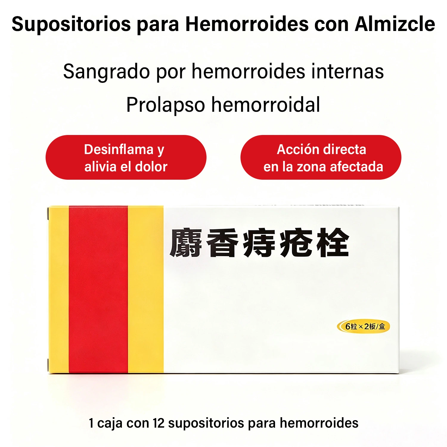 Tratamiento para todo tipo de hemorroides (internas, externas y mixtas) a base de extractos de plantas 100% naturales.