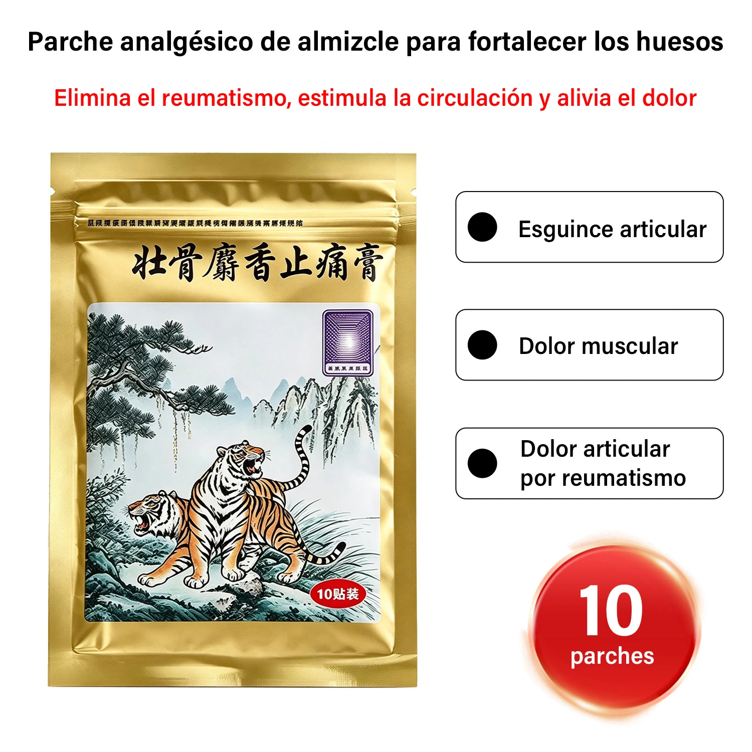 Tratamiento para esguinces, dolores musculares, artritis reumatoide y todo tipo de dolor articular. Ideal para cualquier parte del cuerpo.